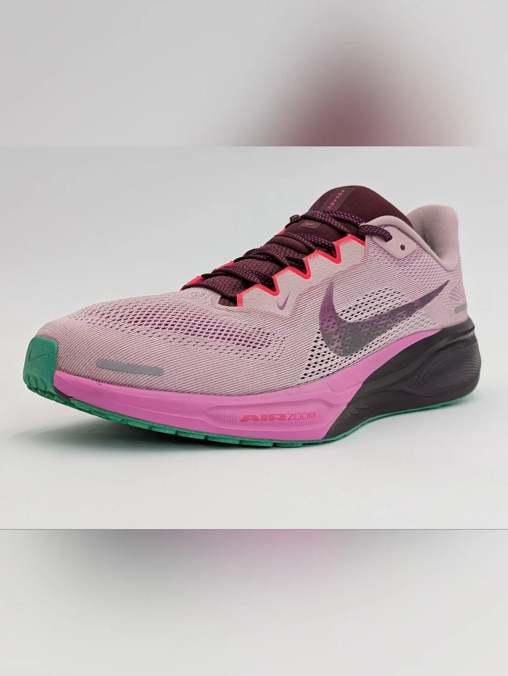 Nike Pegasus 41 Faith Kipyegon Sz 12 Women's Plum Chalk Running Shoes